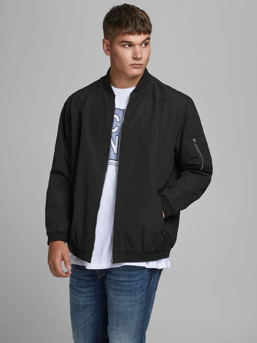 +  CAPISPALLA Uomo JACK&JONES 12173990 RUSH BOMBER BLACK