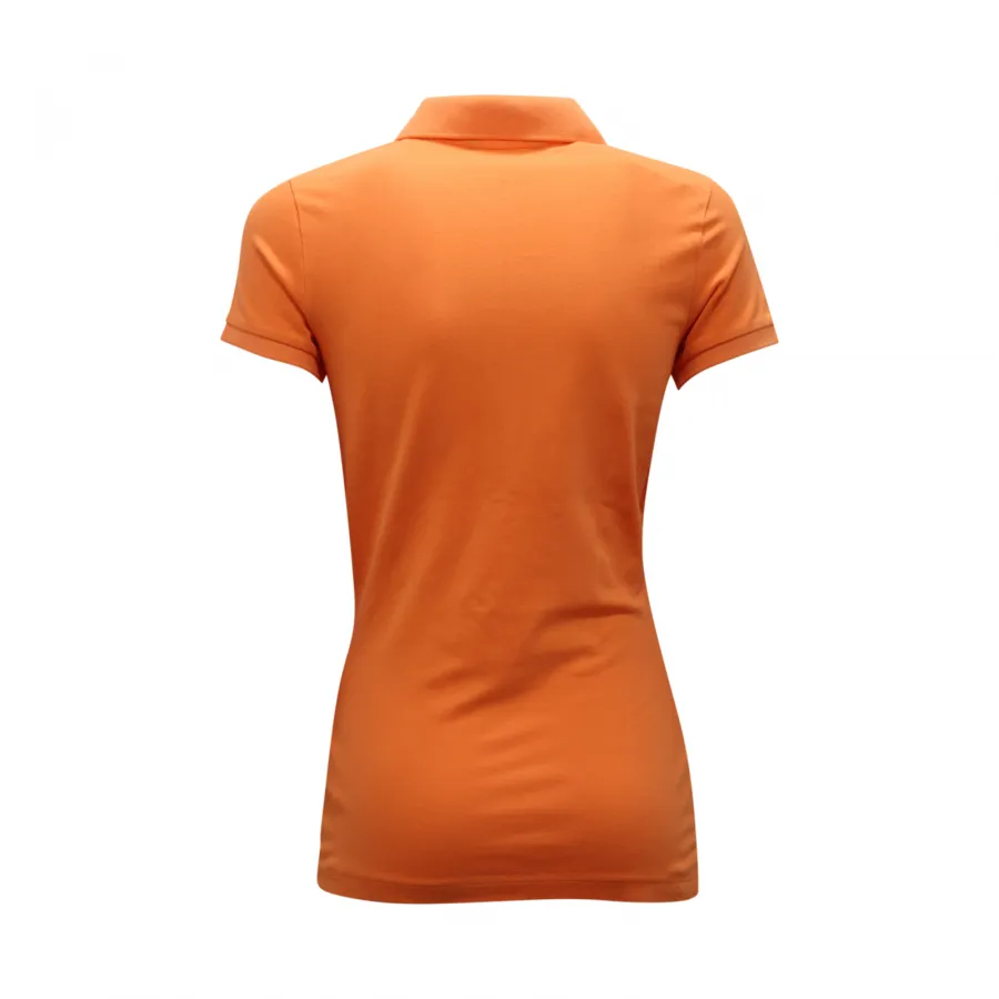 6974AZ POLO DONNA GANT WOMAN DELAVE' COTTON ORANGE