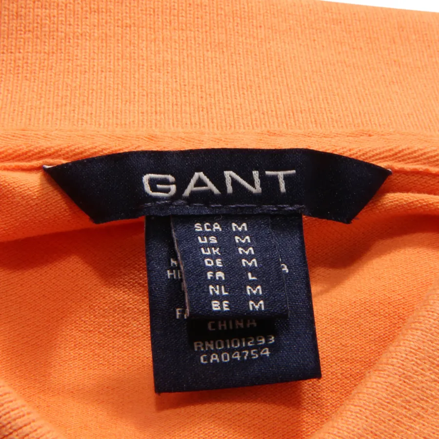 6974AZ POLO DONNA GANT WOMAN DELAVE' COTTON ORANGE