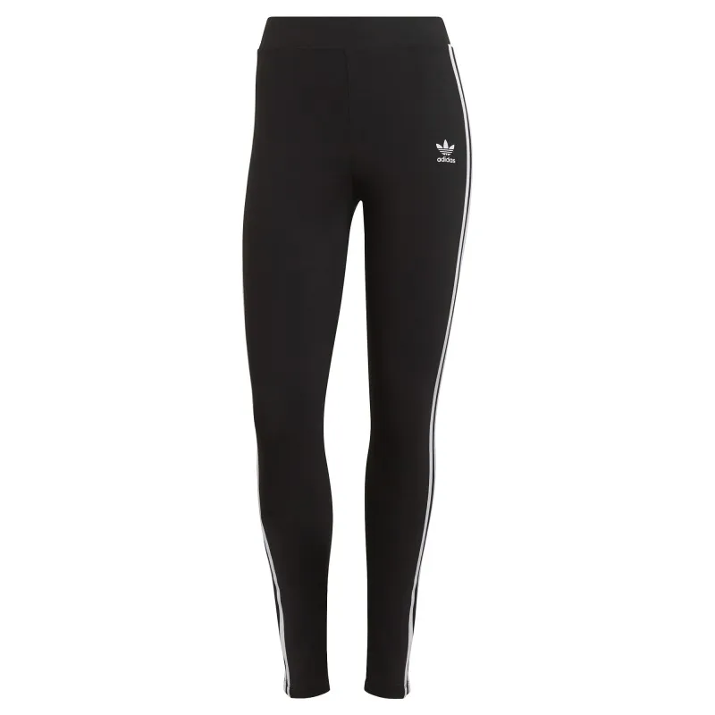 ADIDAS ORIGINALS DONNA PANTALONE NERO TIGHT ADICOLOR CLASSIC 3-STRIPES
