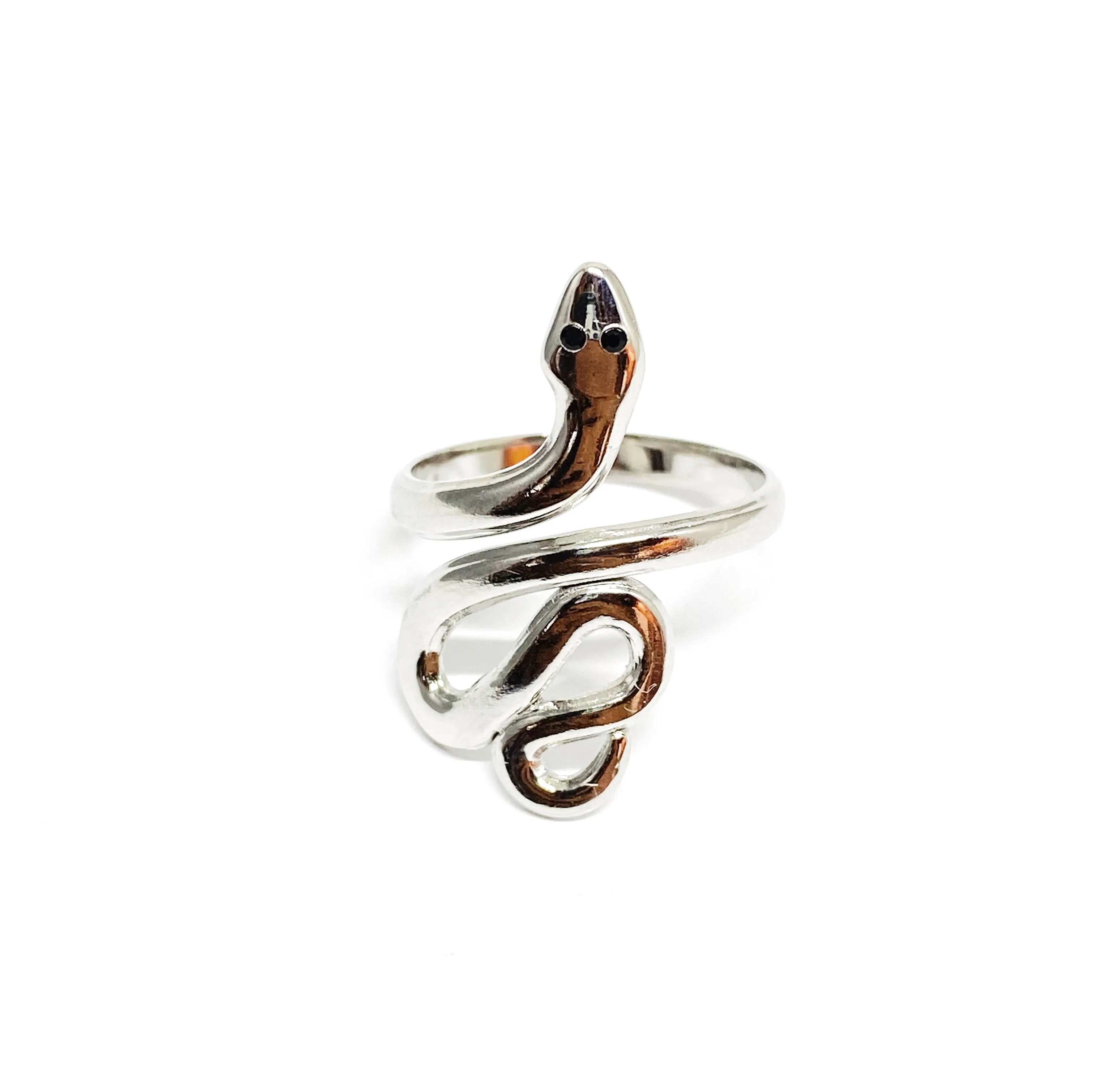 ANELLO SNAKE LUXURY ARGENTO