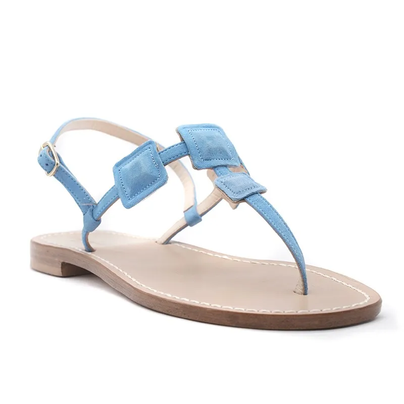 Anni 70 - sandali capri camoscio  vari colori