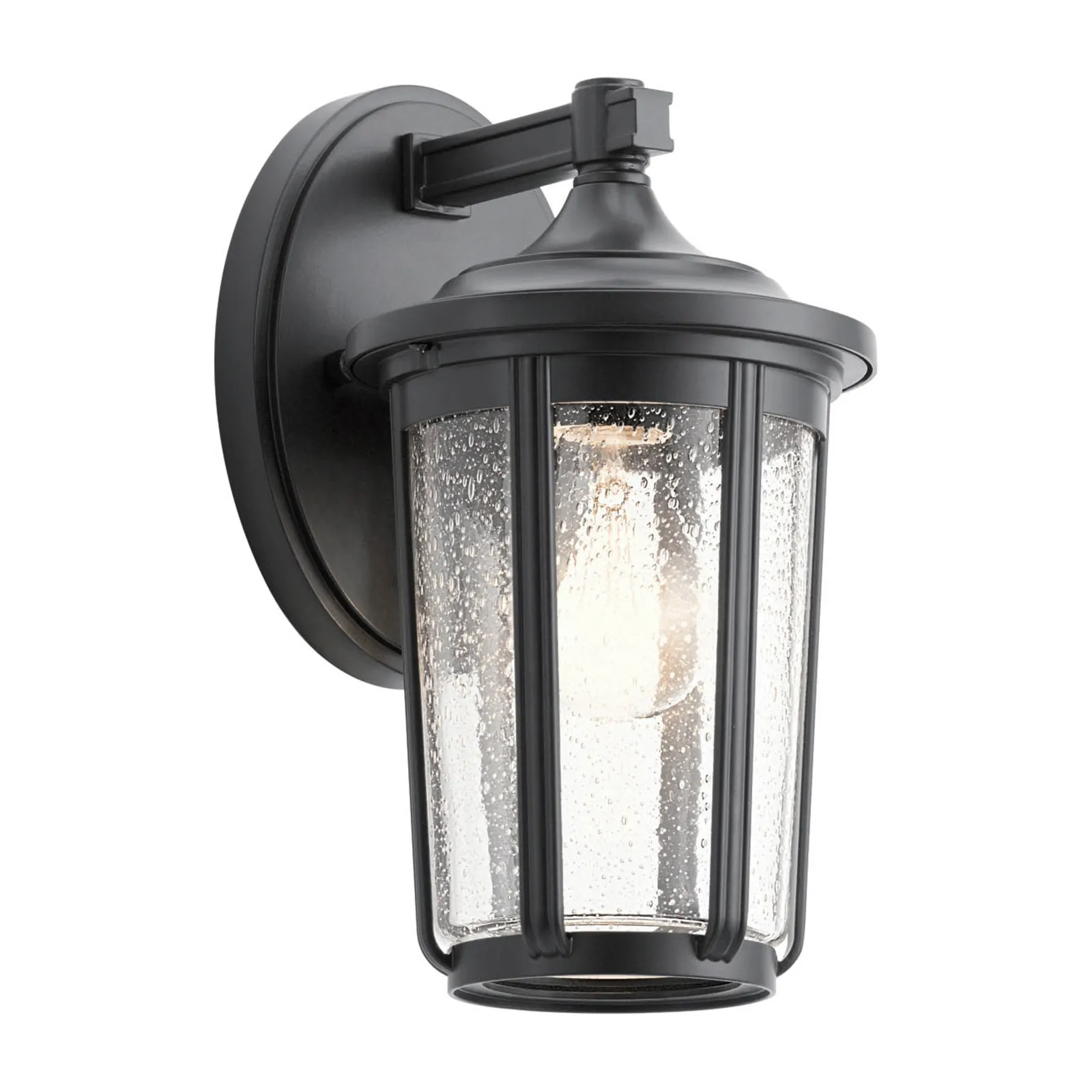 Applique da esterni Fairfield, nero, 1 luce