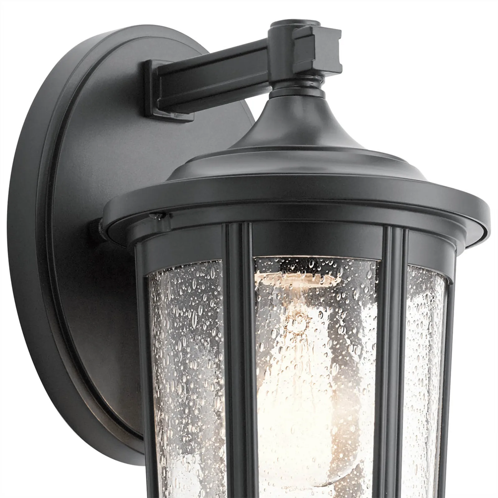 Applique da esterni Fairfield, nero, 1 luce