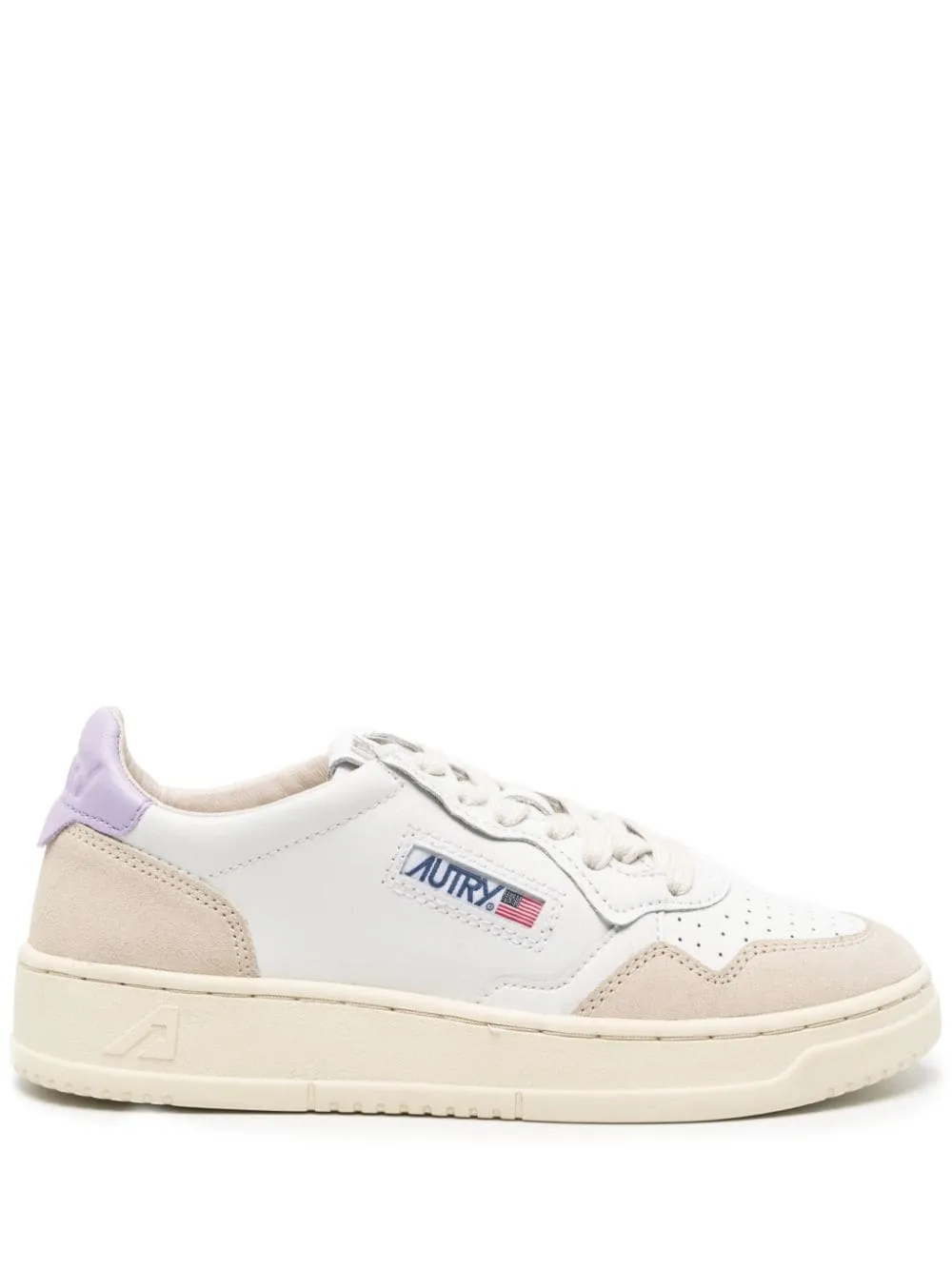 Autry Scarpa Bianco Lilla Donna Medalist Low
