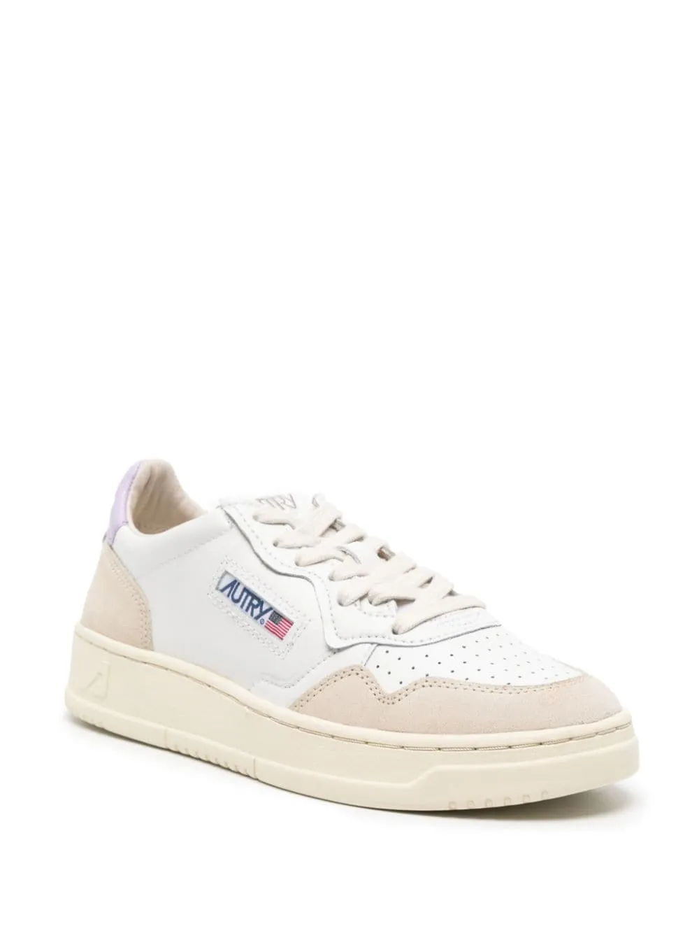 Autry Scarpa Bianco Lilla Donna Medalist Low