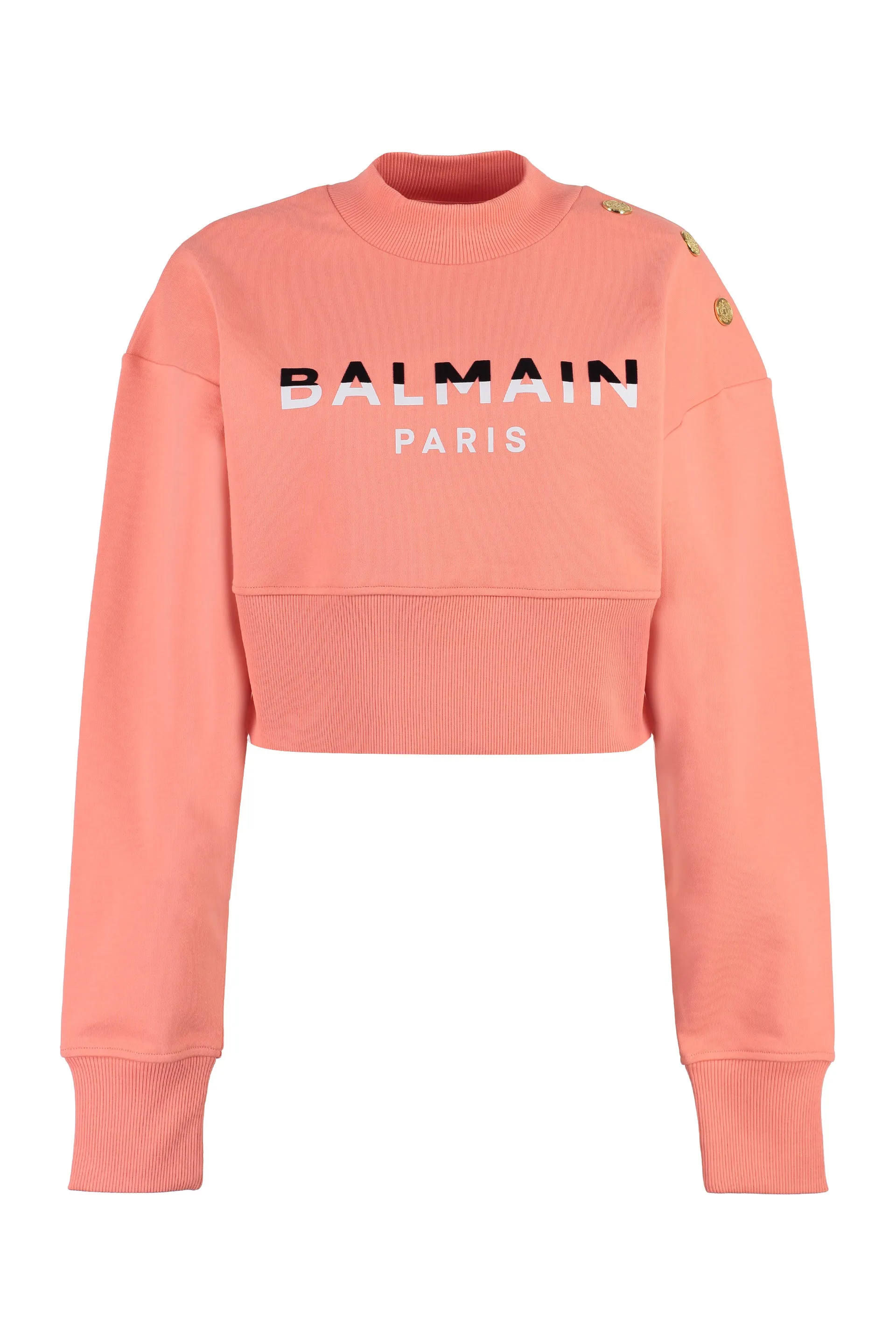Balmain Felpa girocollo in cotone