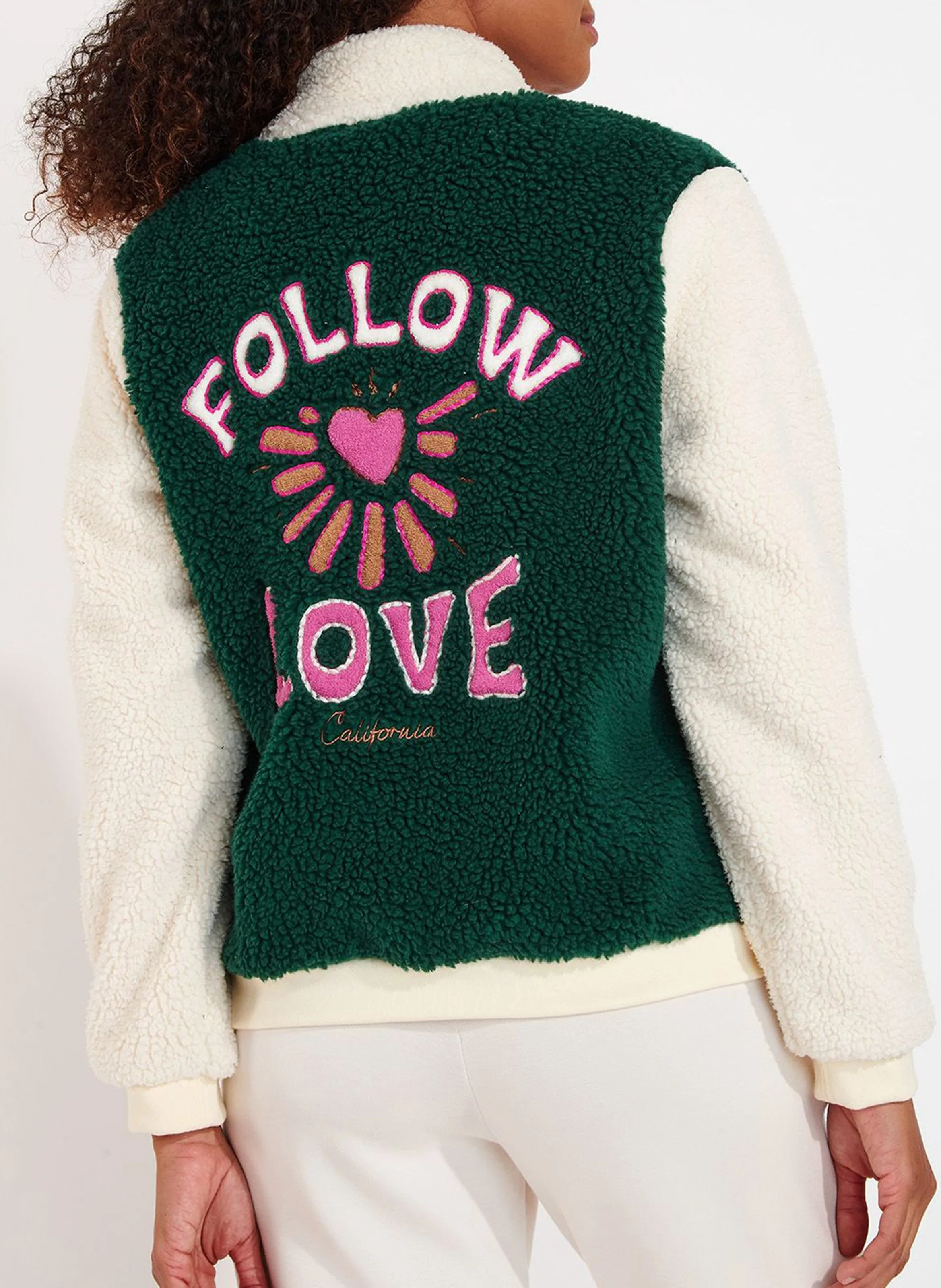  BANANA MOON   MONTEBELLO BERK - Felpa dritta con collo alto | Verde