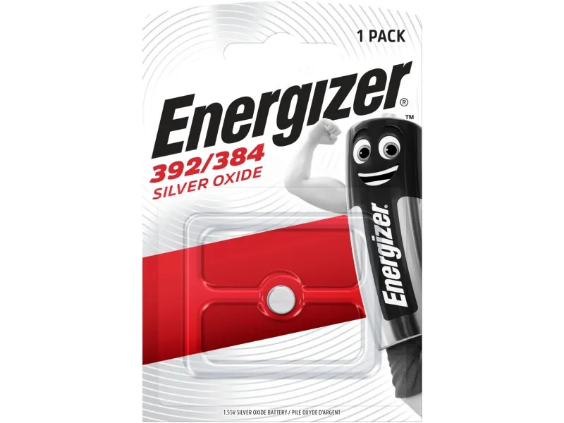 Batteria a bottone Energizer ossido d'argento 392/384 SR41 1,5 V 1 pz