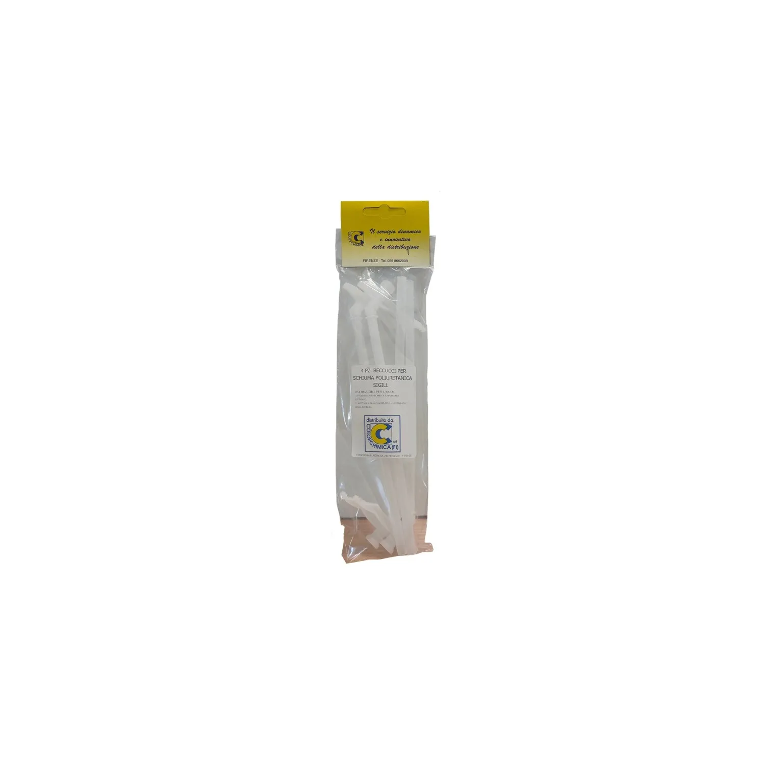 Beccucci ricambio per silicone 4 pz