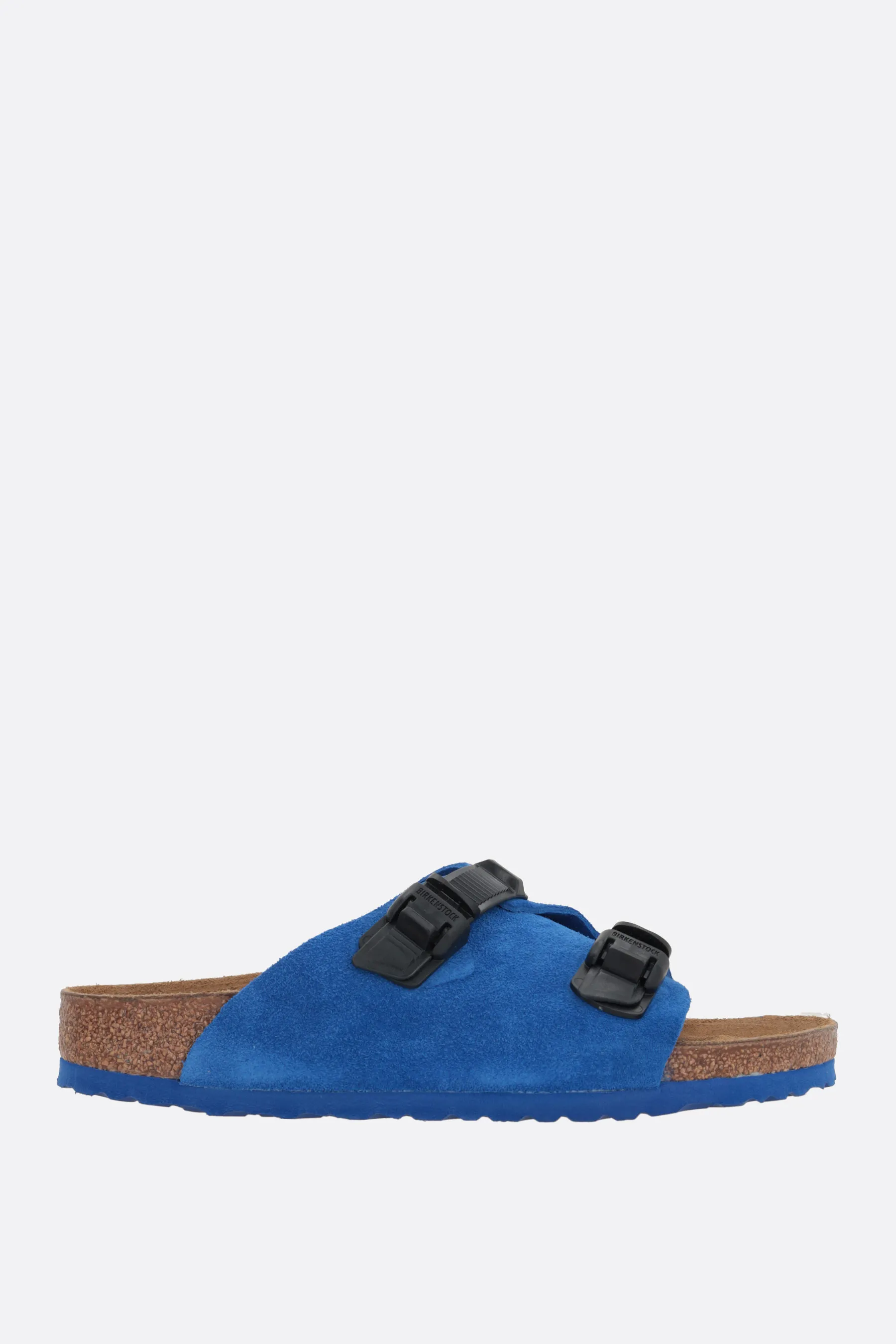 BIRKENSTOCK sandalo flat Zürich Tech in suede (Narrow Fit)