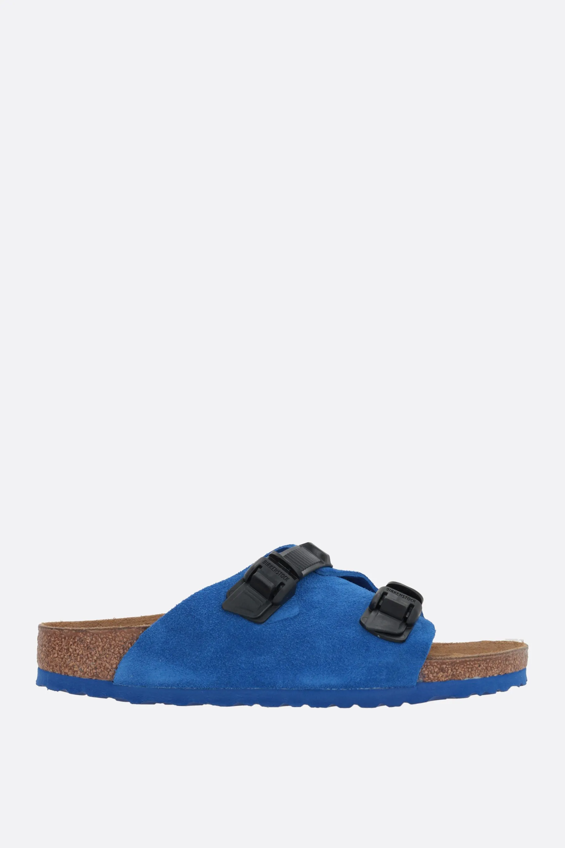 BIRKENSTOCK sandalo flat Zürich Tech in suede (Narrow Fit)