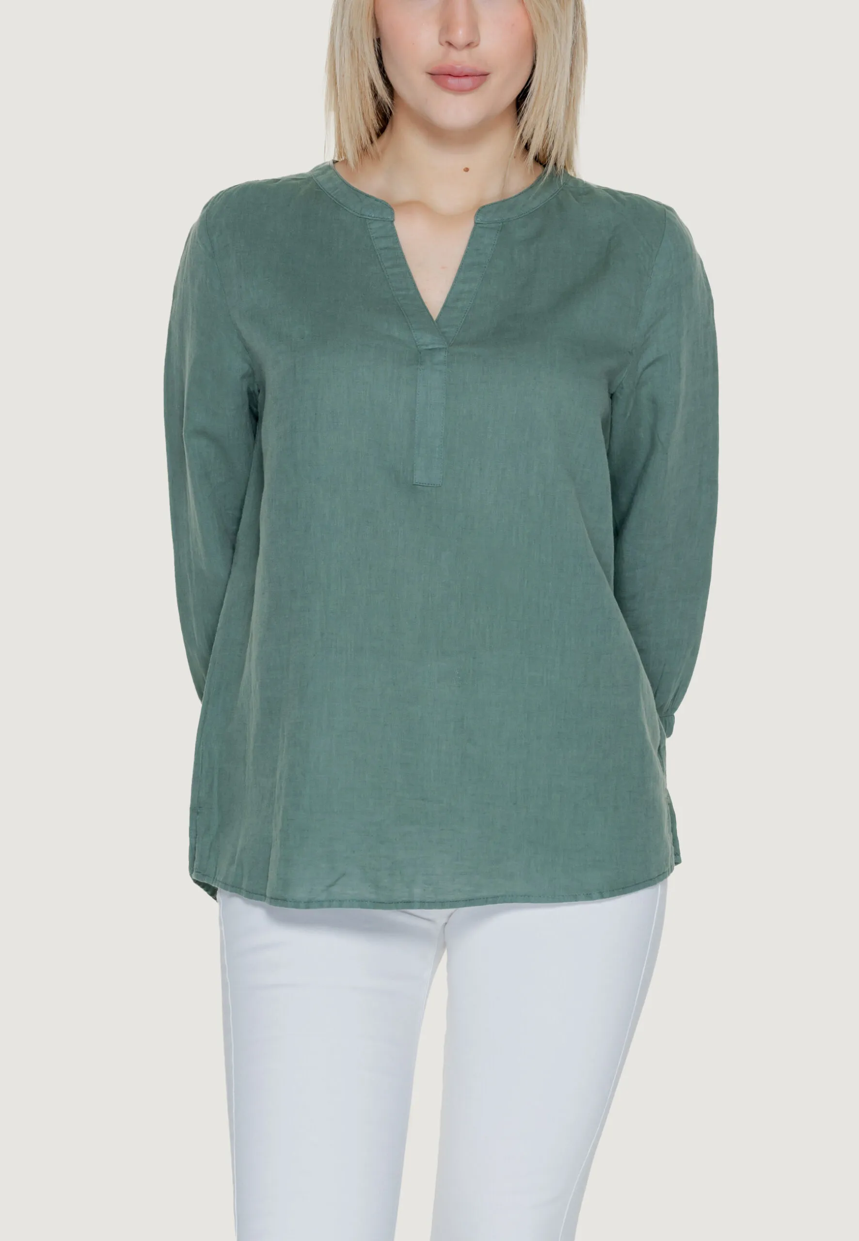 Bluse manica lunga Street One  Verde