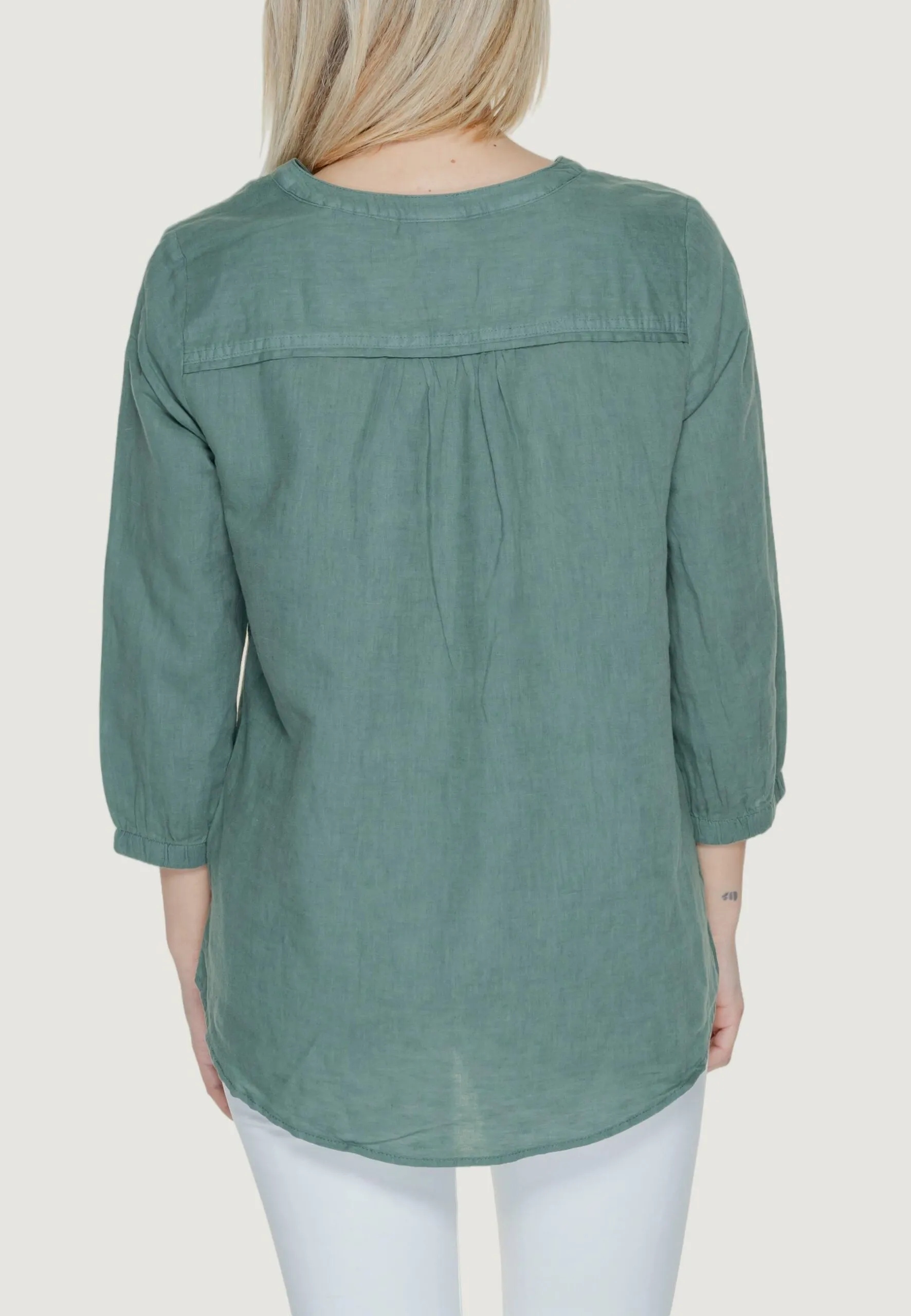 Bluse manica lunga Street One  Verde