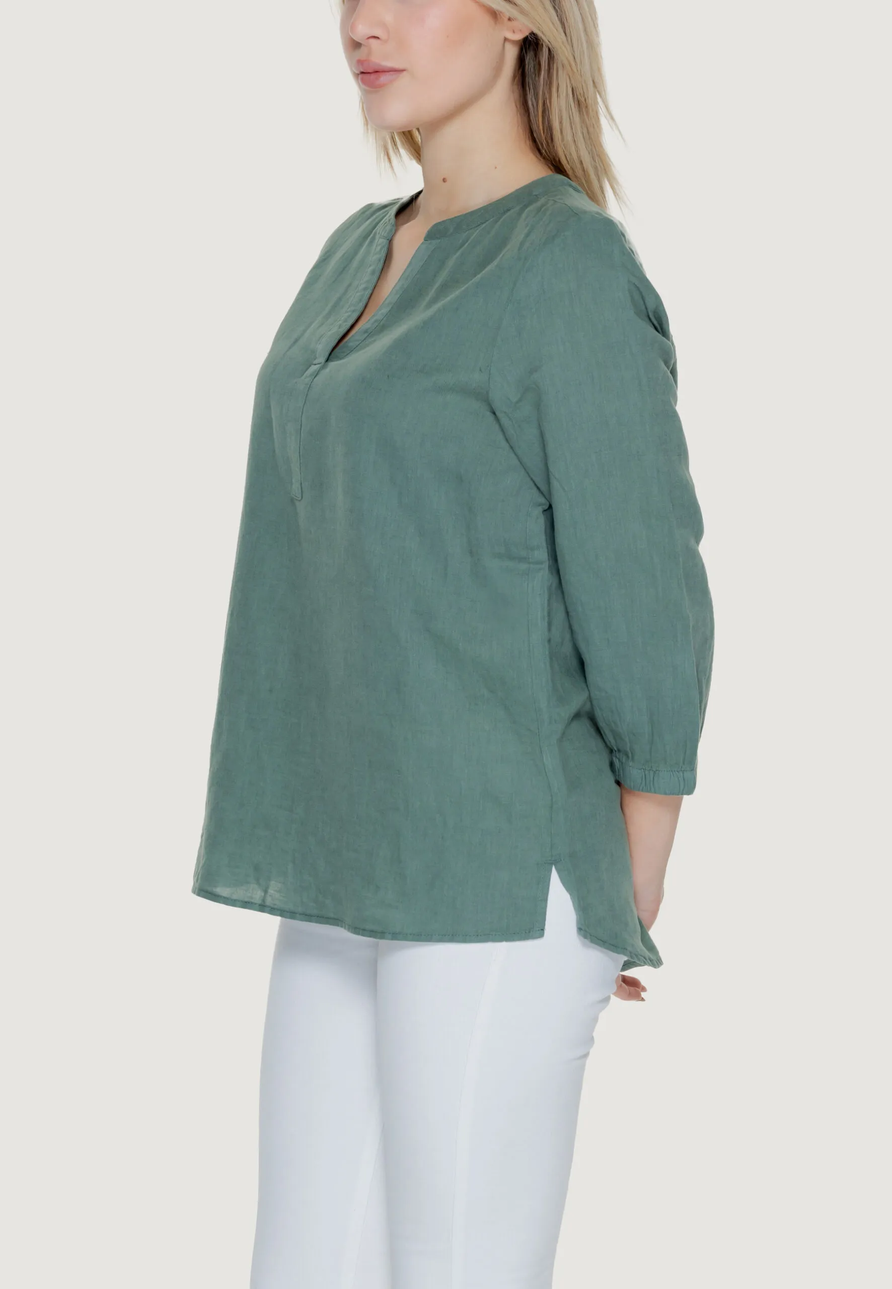 Bluse manica lunga Street One  Verde