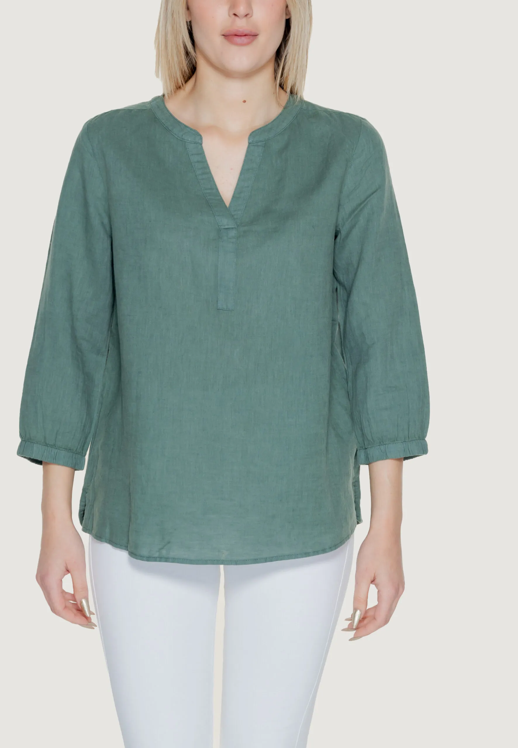 Bluse manica lunga Street One  Verde