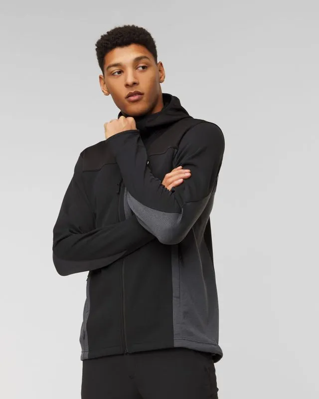 Bluza HAGLOFS VASSI MID HOOD 605051-2ct-true-black-magnetite