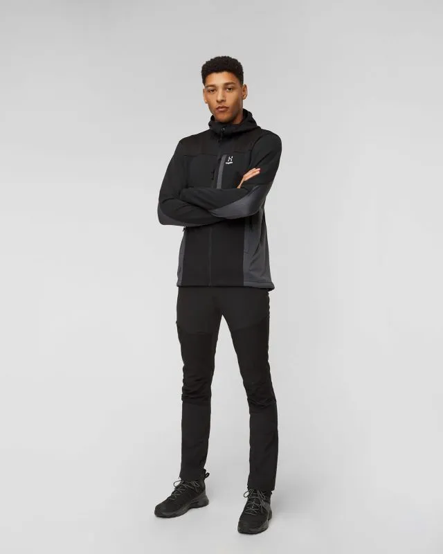 Bluza HAGLOFS VASSI MID HOOD 605051-2ct-true-black-magnetite