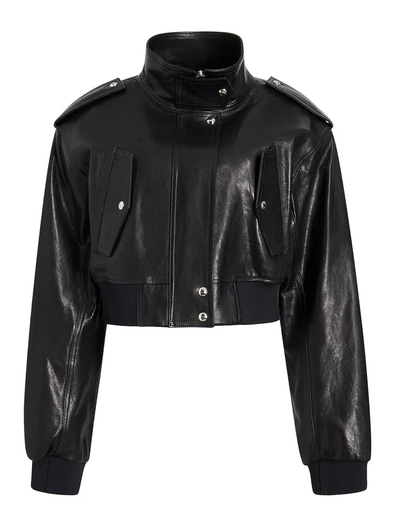 bomber in pelle