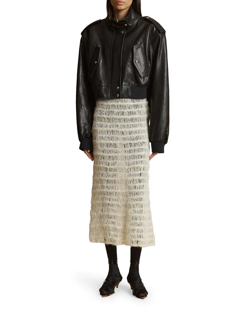 bomber in pelle