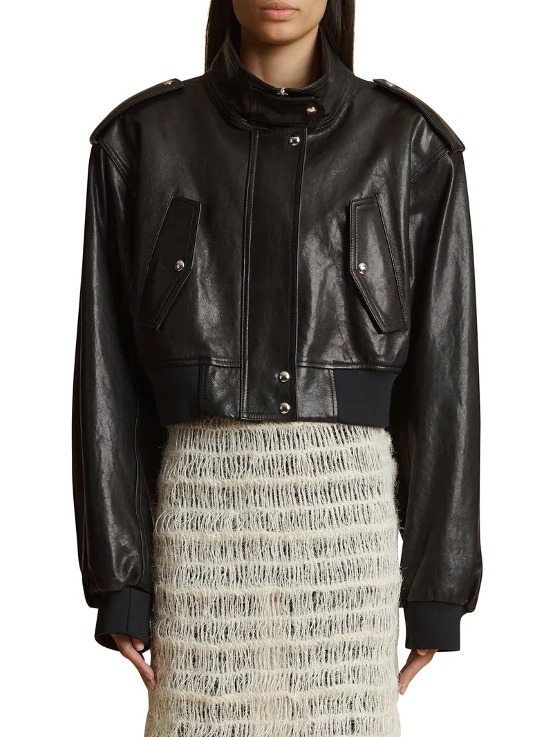 bomber in pelle