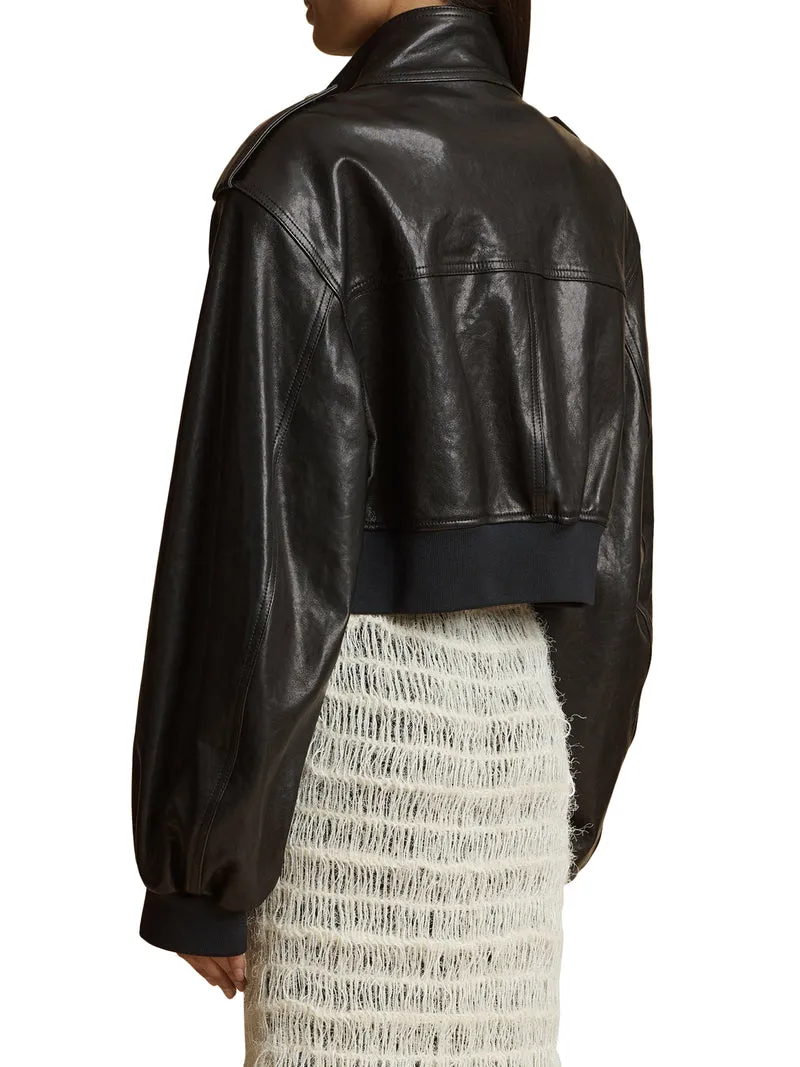 bomber in pelle