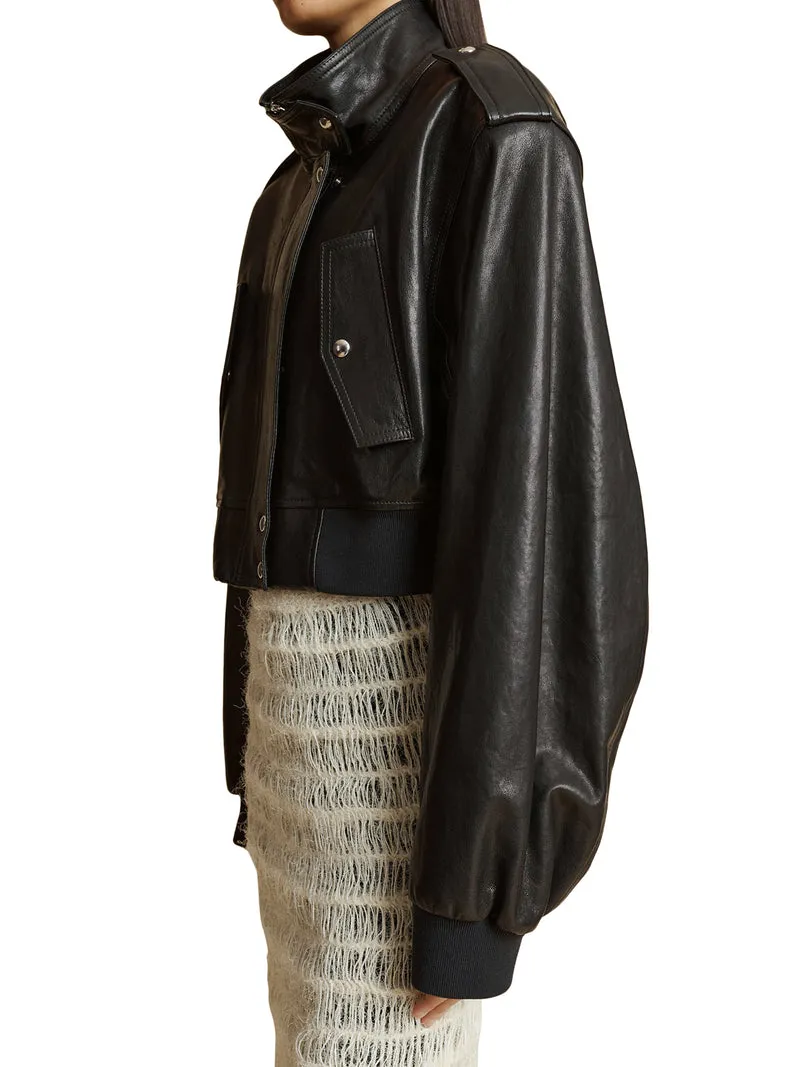 bomber in pelle
