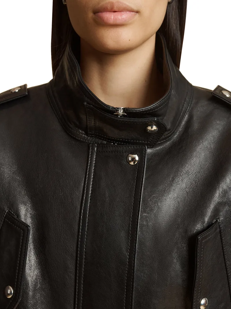 bomber in pelle