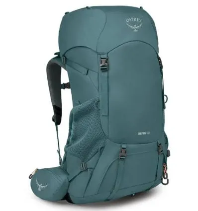 Borsa da trekking Osprey Renn 50 (Cascade Blue/Melon)