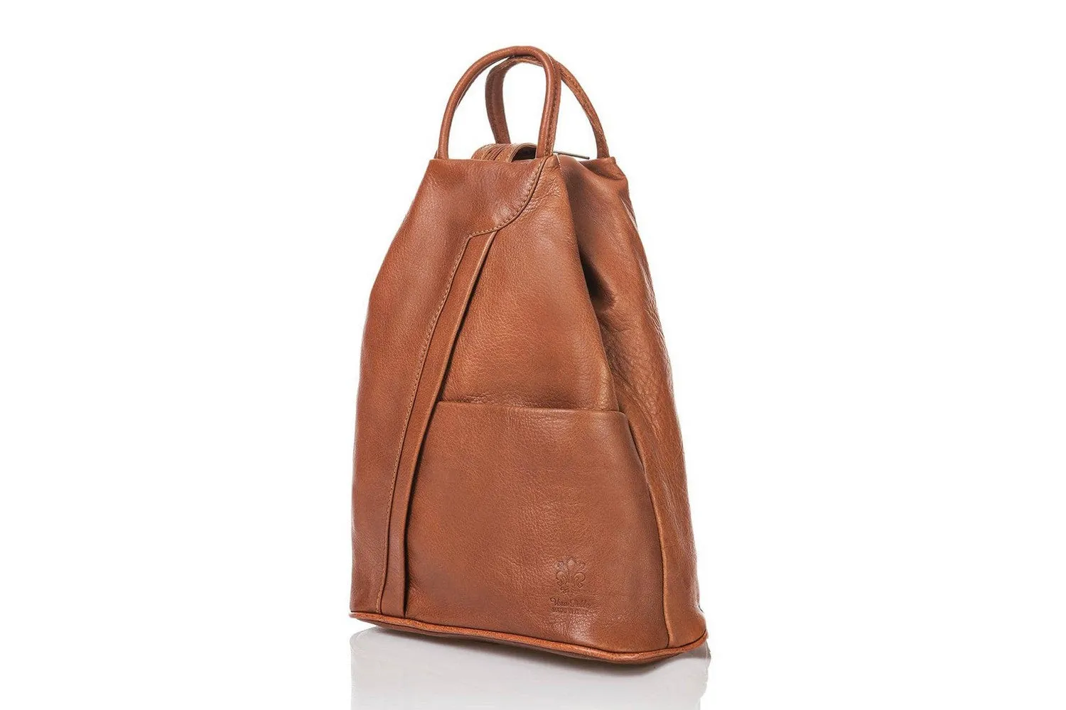 Borsa Donna in vera pelle Made in Italy colore Marrone