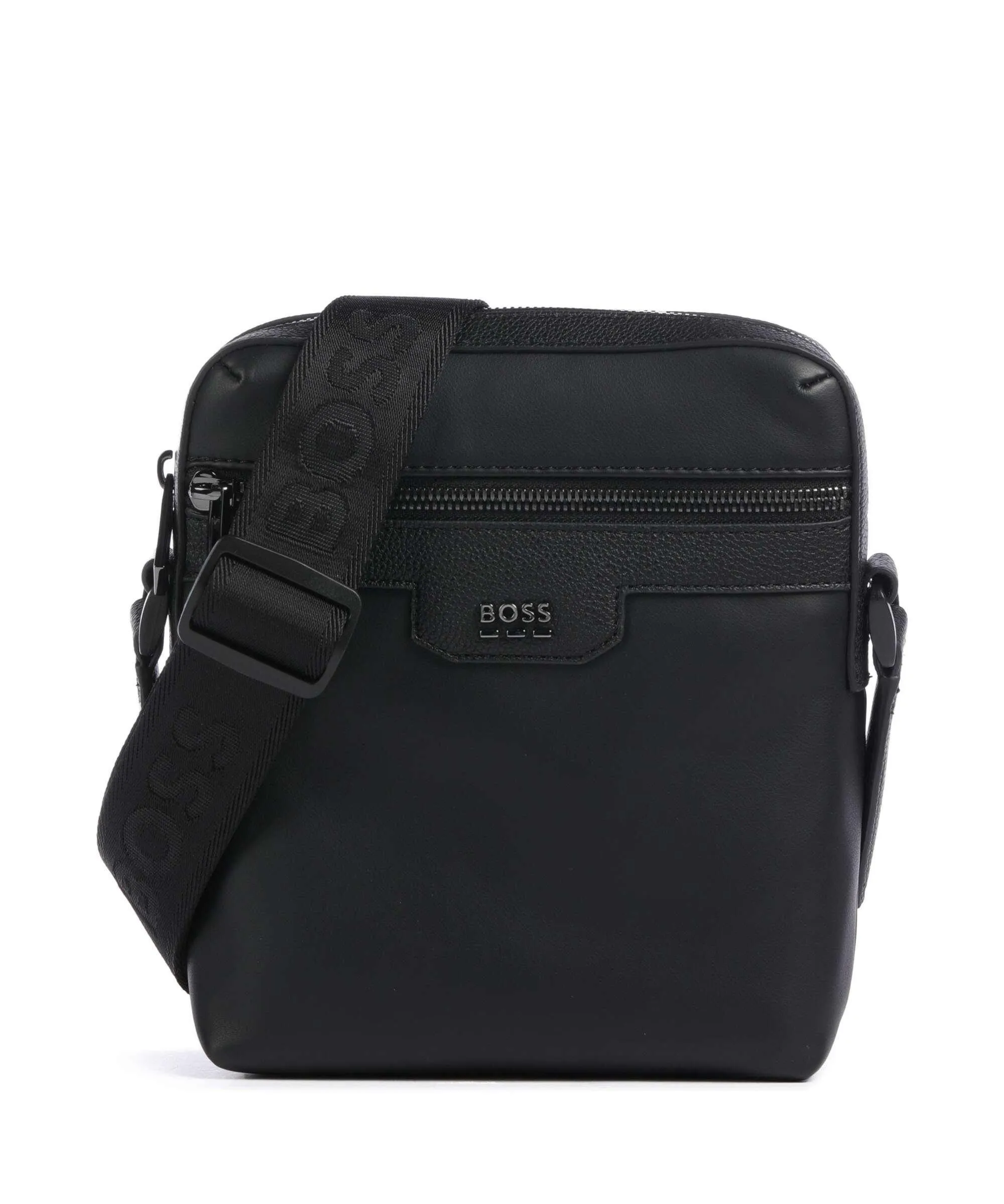  BOSS Jareth Borsa a tracolla pelle sintetica nero  