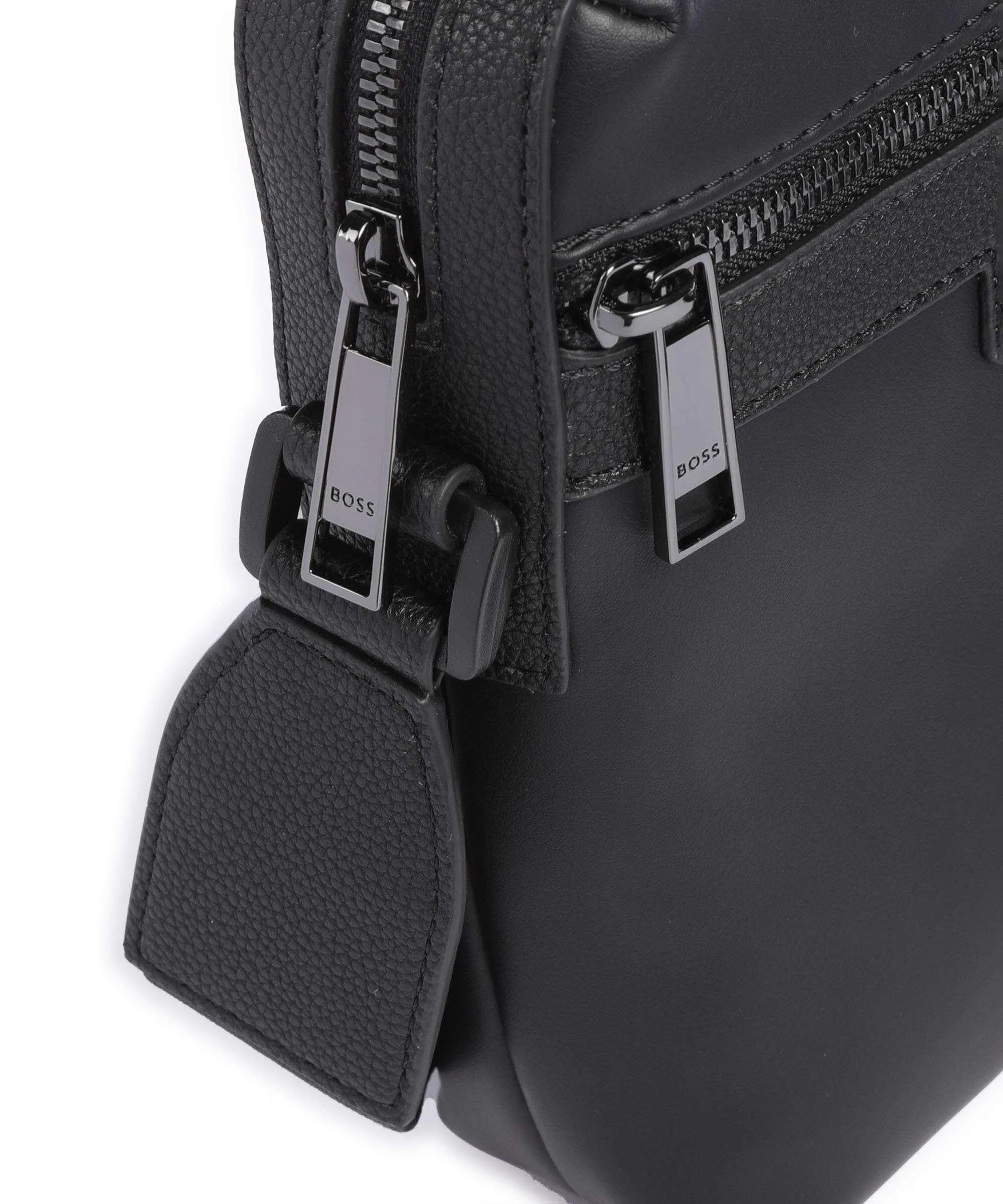  BOSS Jareth Borsa a tracolla pelle sintetica nero  