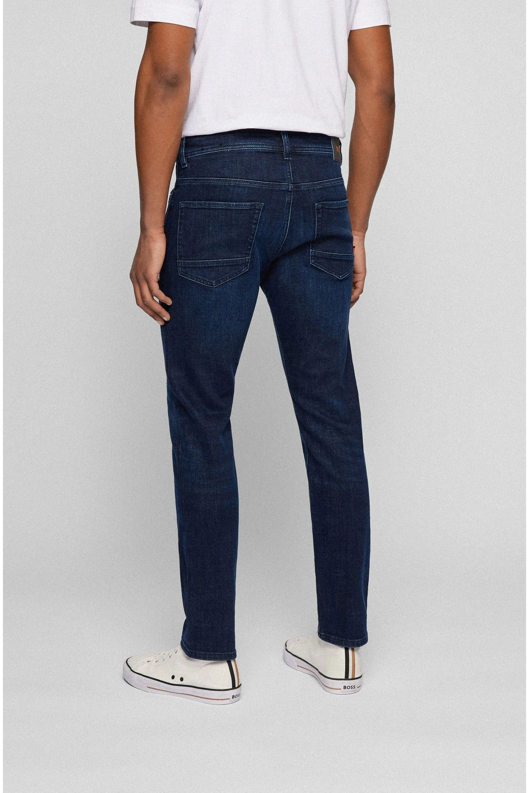 BOSS regular  - Denim Jeans elasticizzata comoda in fondo    