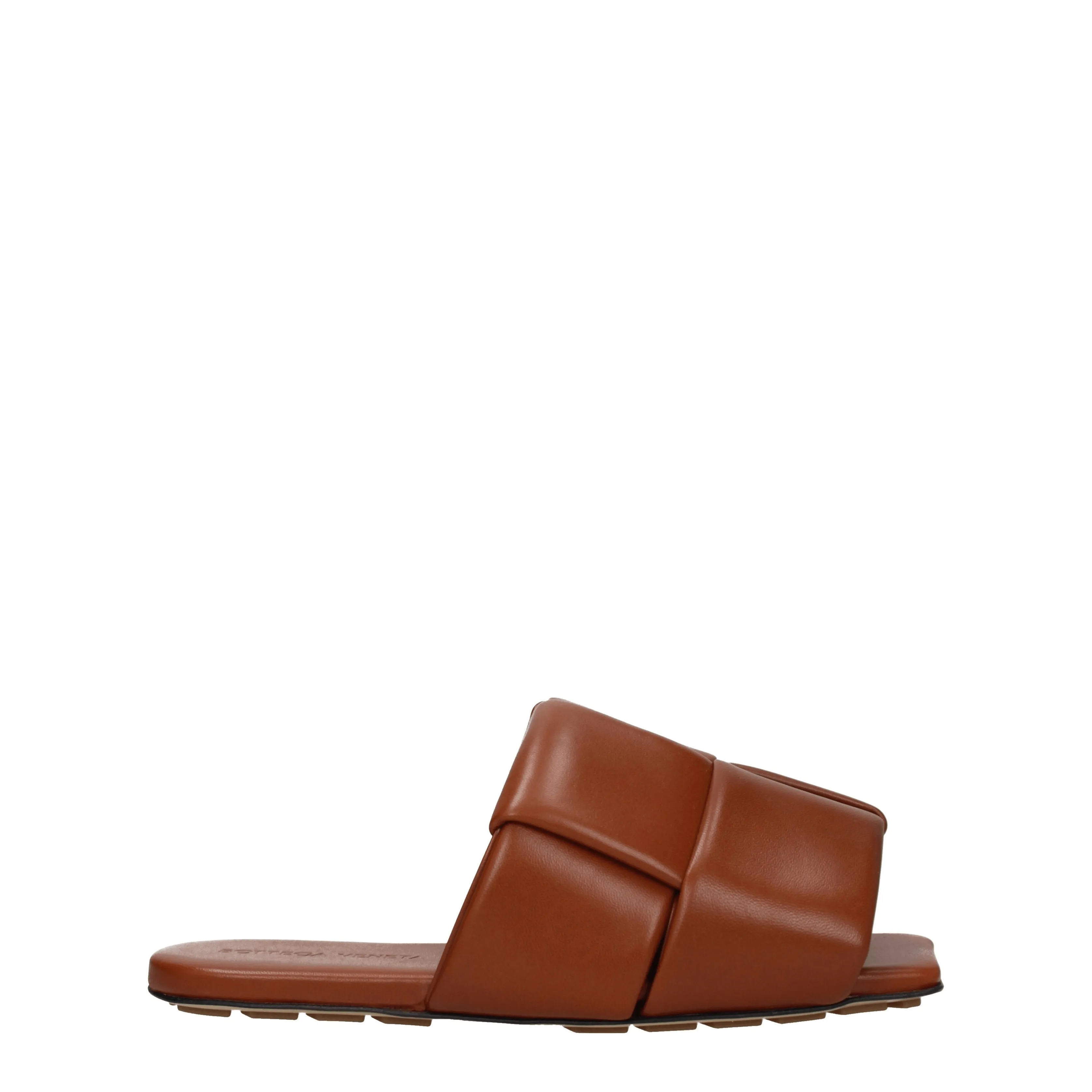 Bottega Veneta Ciabatte e Zoccoli Uomo Pelle Marrone/Caramello