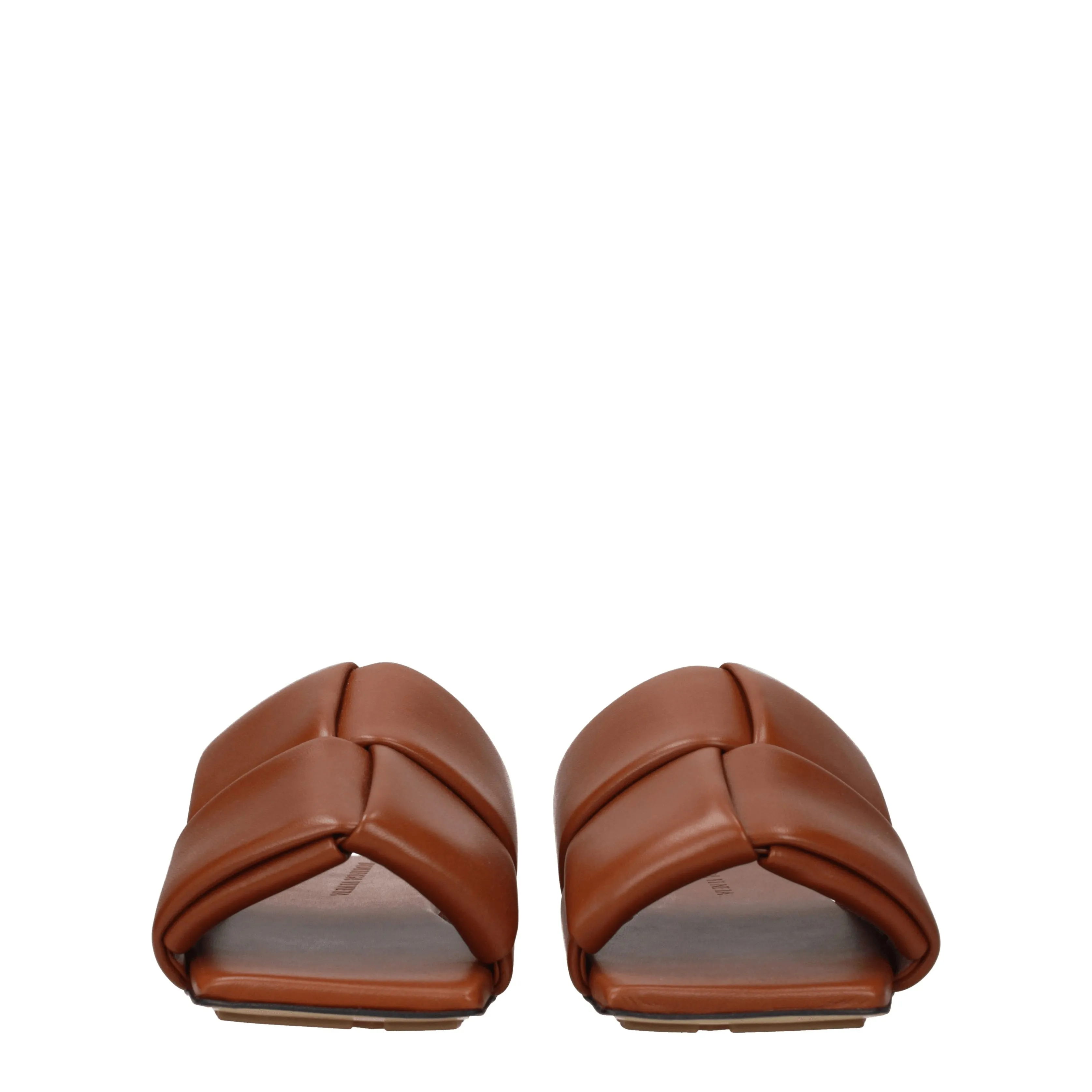 Bottega Veneta Ciabatte e Zoccoli Uomo Pelle Marrone/Caramello
