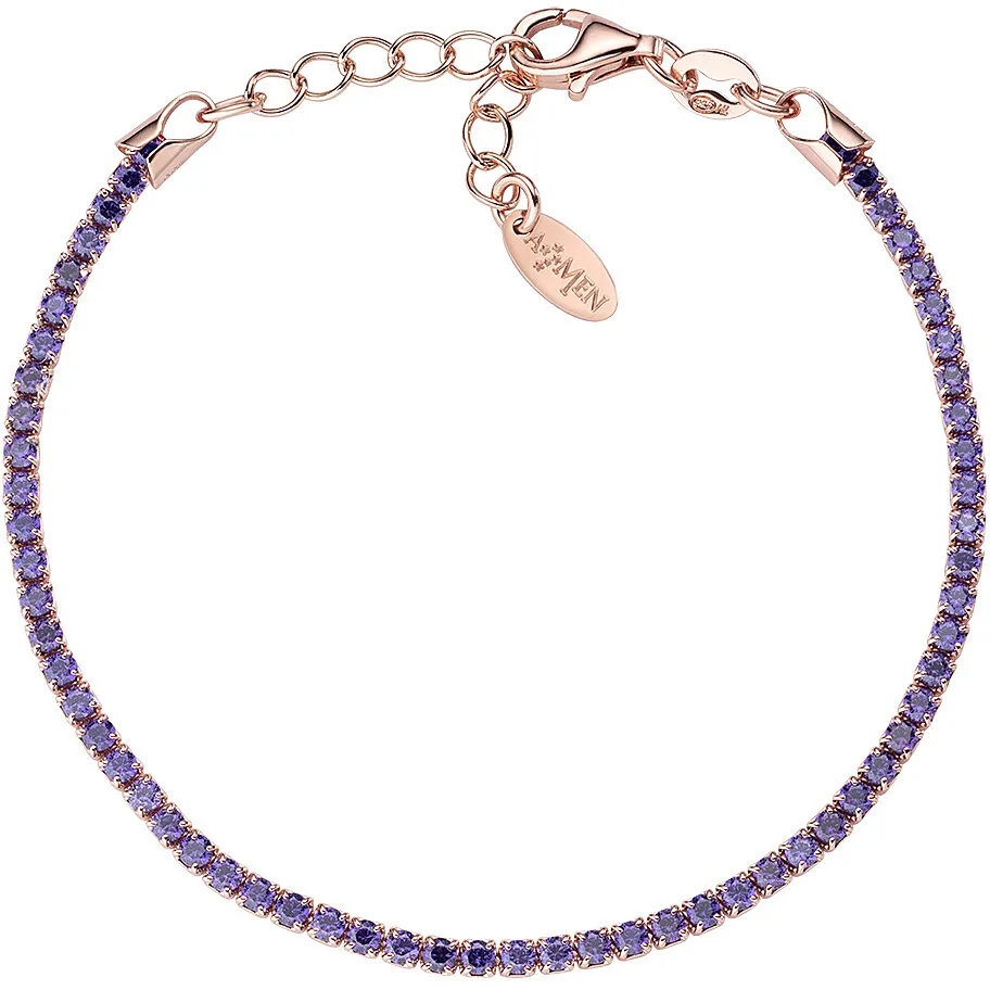 bracciale Tennis donna Argento 925 gioiello Amen Tennis