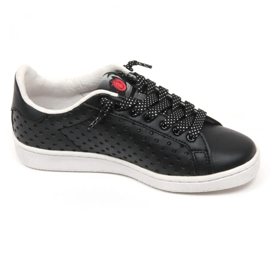 C7692 sneaker donna LOTTO LEGGENDA AUTOGRAPH nero/argento shoe woman