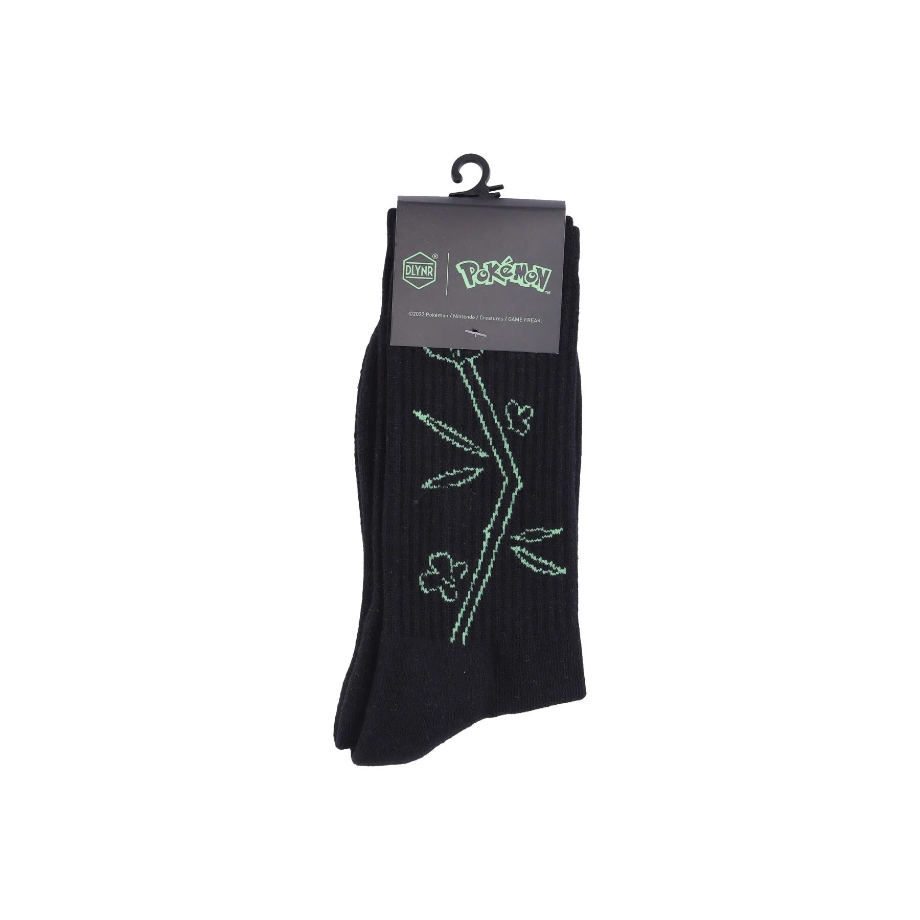 Calza Media Uomo Dlynr X Pokemon Bulbasaur Socks Black/green