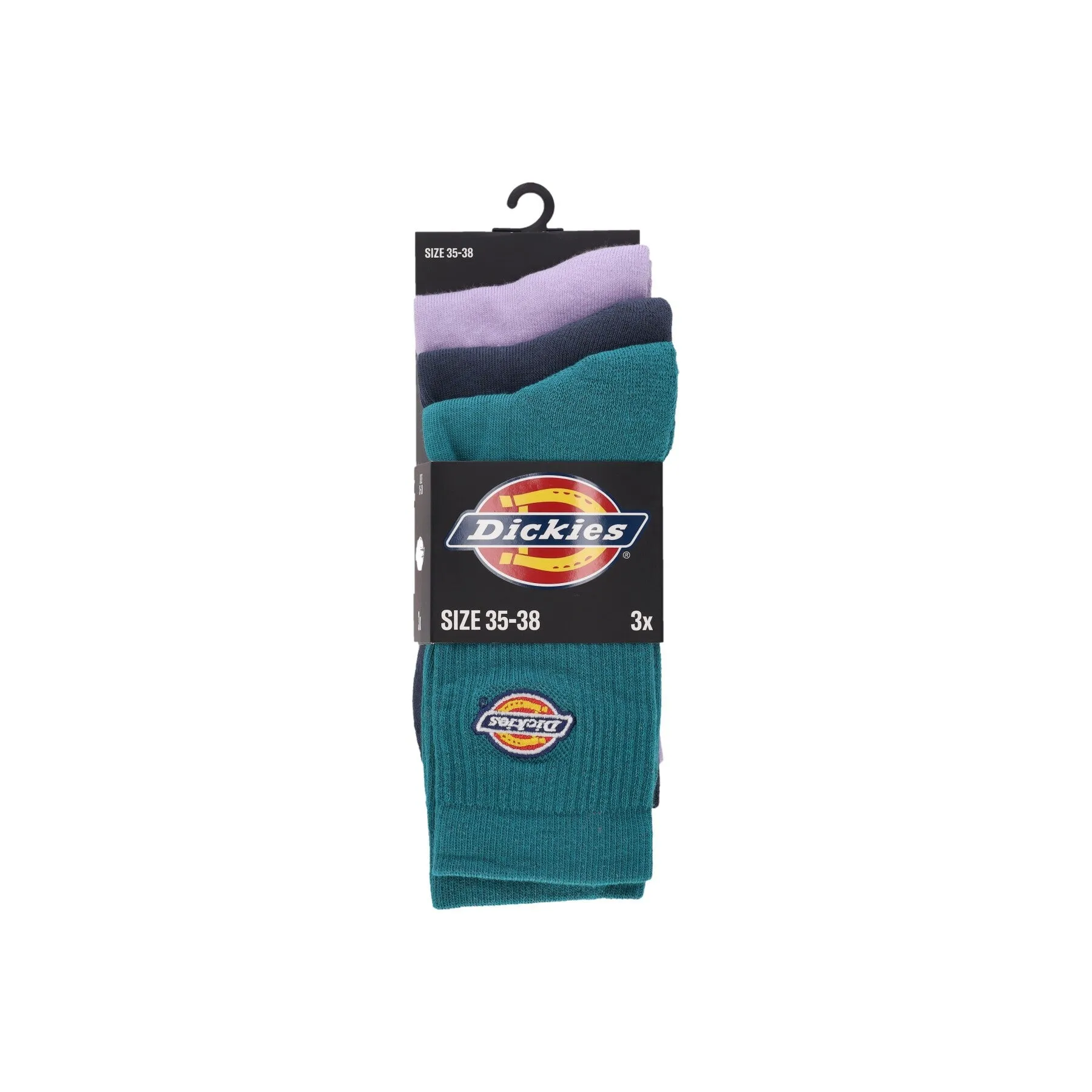 Calza Media Uomo Valley Grove Embroidered Sock Deep Lake/lilac/bottle Green