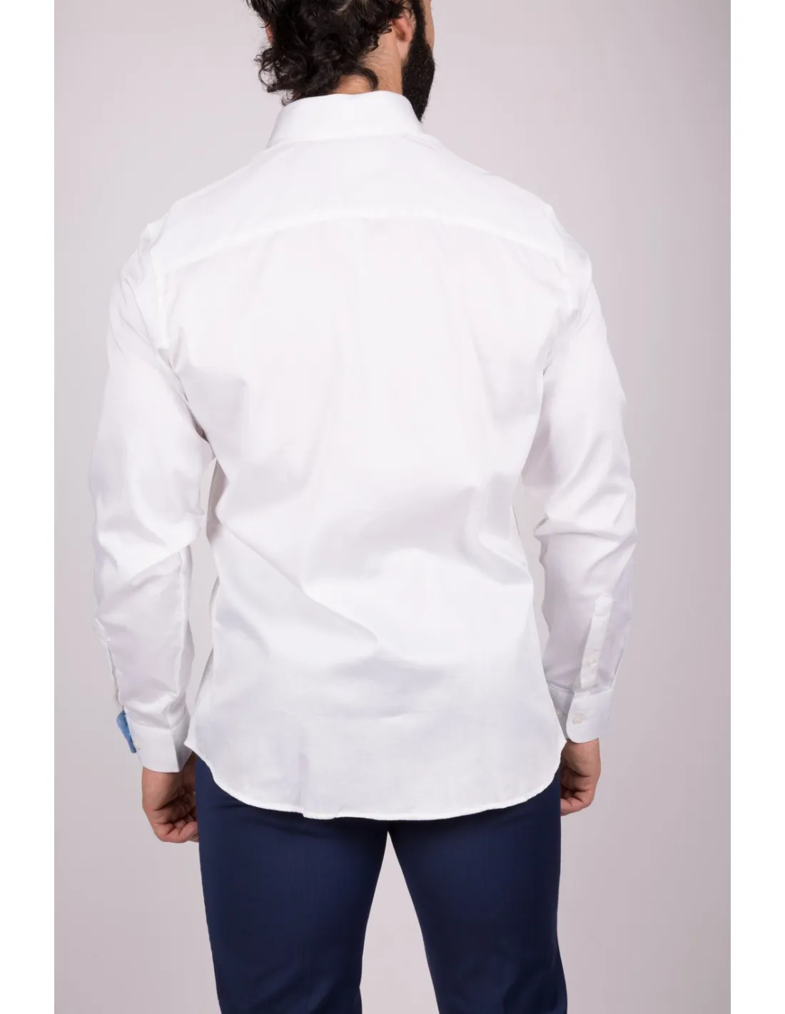 Camicia bianca uomo Slhslimflex-park Selected