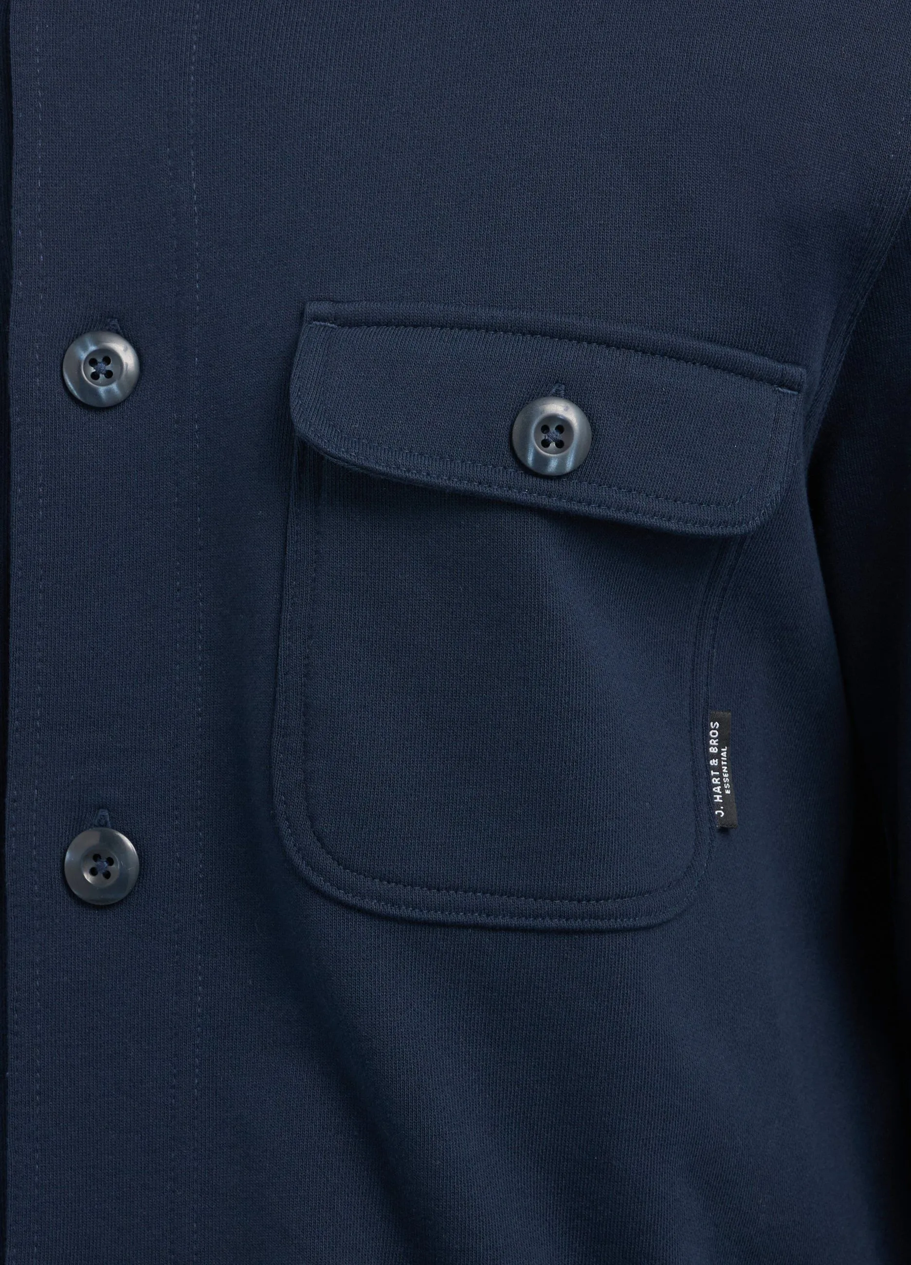 Camicia in felpa di puro cotone uomo