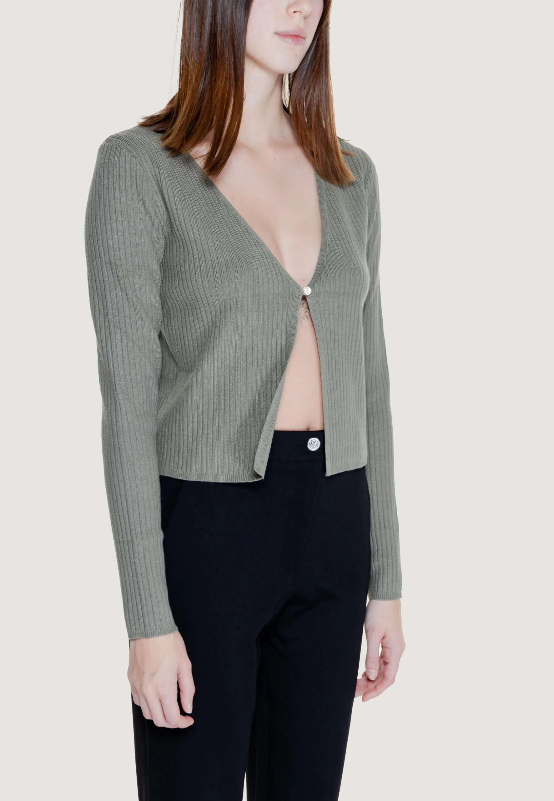Cardigan Morgan De Toi  Verde Oliva