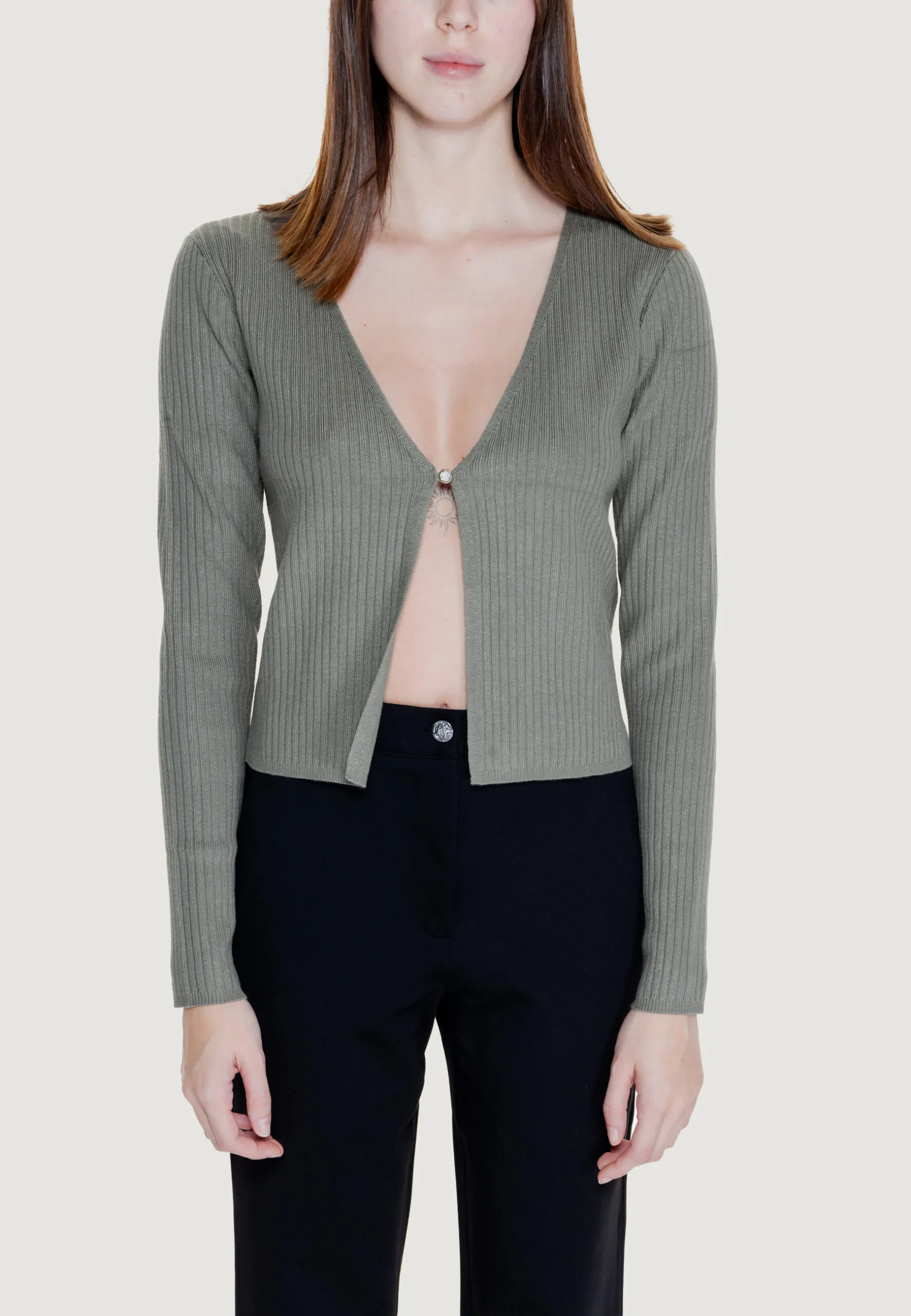 Cardigan Morgan De Toi  Verde Oliva