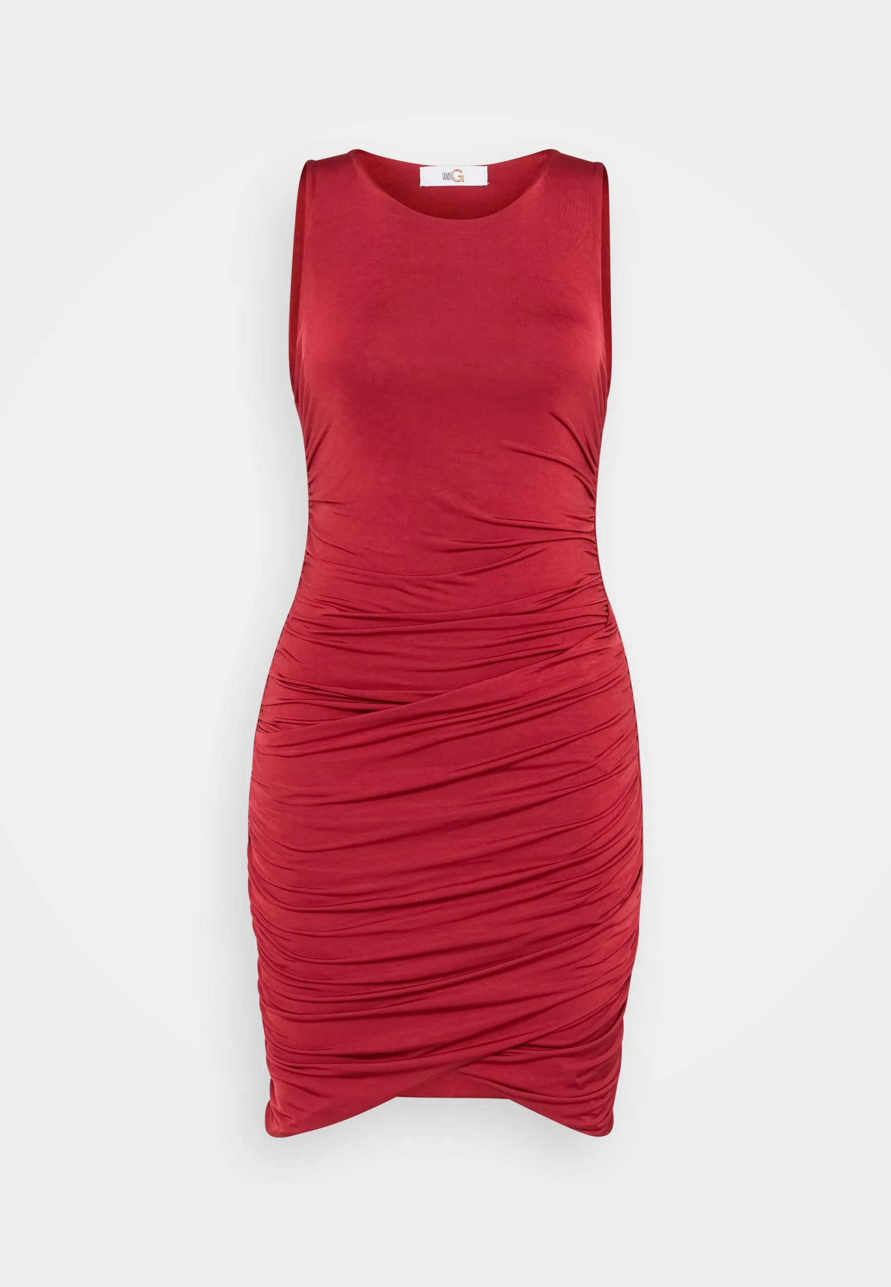 CARLA ROUCHED MINI DRESS - Vestito di maglina