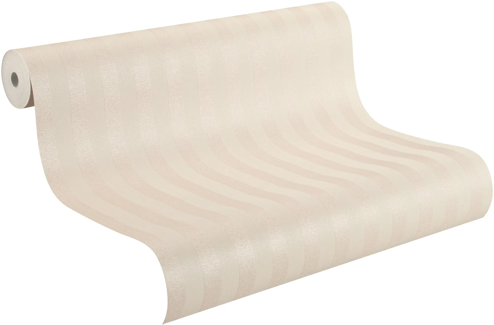 Carta da parati non tessuta Rasch Trianon XIII Strisce crema 10,05x0,53 m