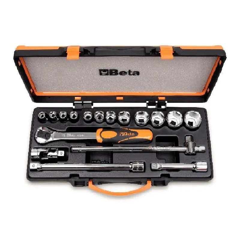 Chiavi a bussola Beta set 12 pz e 5 accessori 