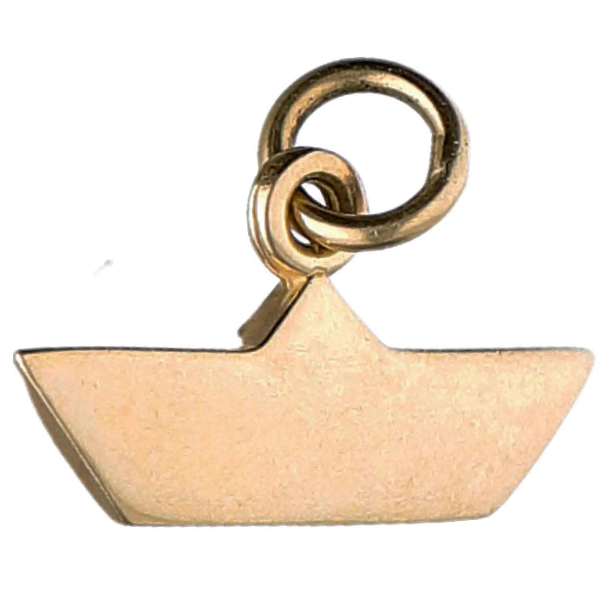 Ciondolo barchetta in oro giallo da 2 gr