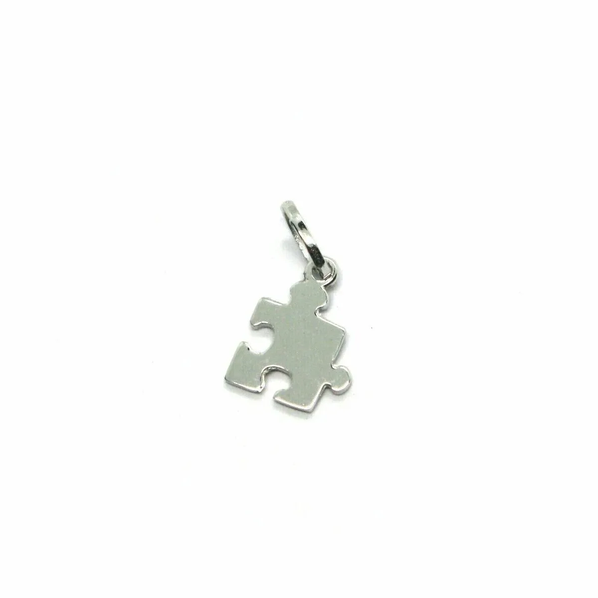 Ciondolo puzzle oro bianco