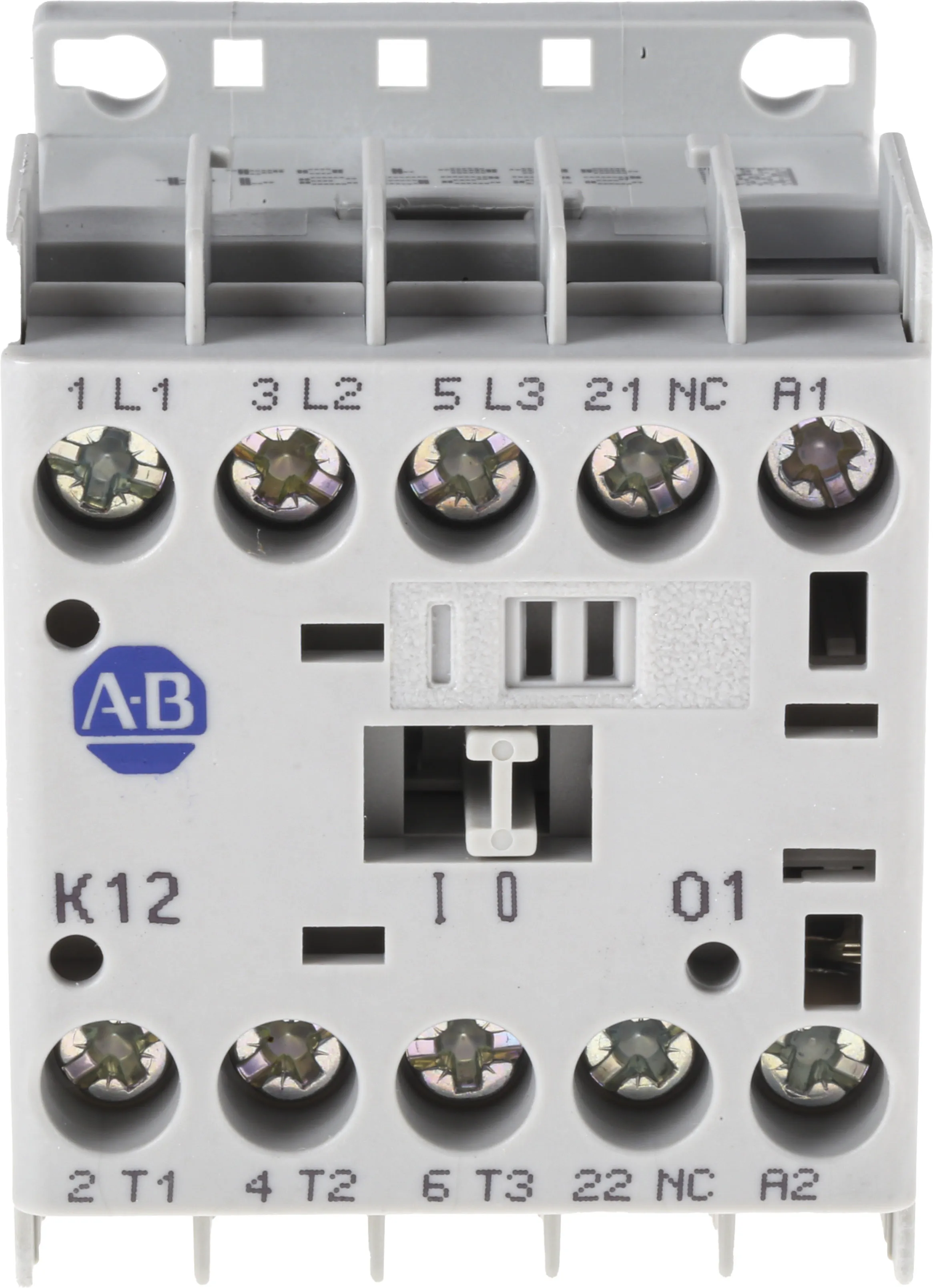 Contattore Allen Bradley, serie 100K, 3 poli, 3 NA, 12 A, 5,5 kW, bobina 24 V c.c.
