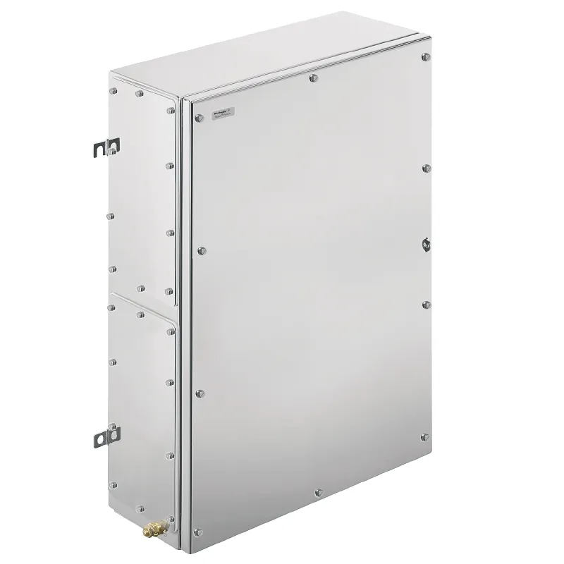 Contenitore Weidmüller in Acciaio inox AISI 316 762 x 508 x 150mm, col. Grigio, IP67